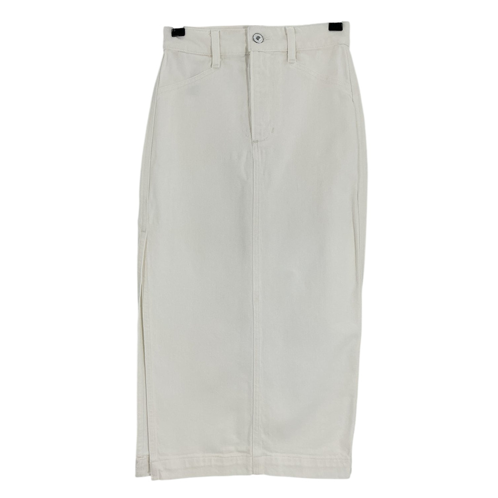 Favorite Daughter Denim White Mischa Skirt Size 23 - Picture 2 of 4
